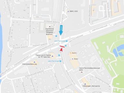 Scrolller, Scroll A in Kharkiv, 3,1х2,2  Klockivs'ka st., 104-A, z centru - 382579 scheme