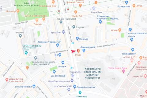 Scrolller, Scroll A in Kharkiv, 3,1х2,2  Danilevs'kogo st. - Nauki pr-t, 8, v centr, VIP - 382528 scheme
