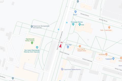 Prismatron, Prism A in Kharkiv, 3х6  Petra Grigorenka pr-t, 11-a - Stadionnyj pr-d, v centr - 382981 scheme