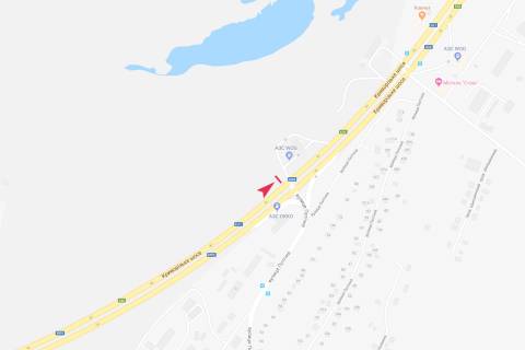 Billboard B in Dnipro (Dnipropetrovsk), 3х6  Krivoriz'ke sose - Poticna st., AZS "WOG" scheme