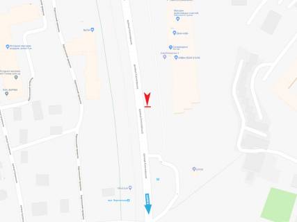 Citylight B in Kharkiv, 1,24х1,84  Klockovskaa st., 134a (ostanovka st. Hersonskaa) scheme