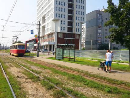 Citylight A in Kharkiv, 1,24х1,84  Klockovskaa st. - Hersonskaa st. (ostanovka st. Hersonskaa ) Photo 1