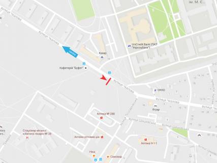Prismatron, Prism A in Kharkiv, 3х6  Ckalova st. - Lesoparkovaa st., iz centra - 383214 scheme