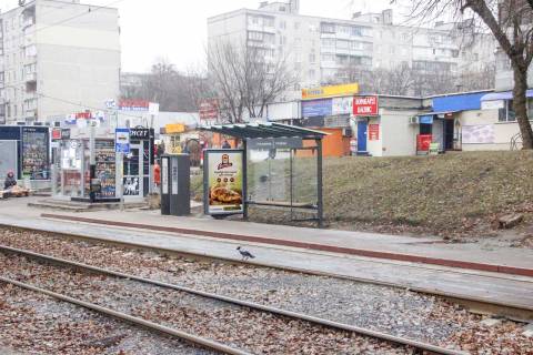 Citylight A in Kharkiv, 1,24х1,84  Traktorostroitelej, 160 (ostanovka "11-a poliklinika"), iz centra Photo 1