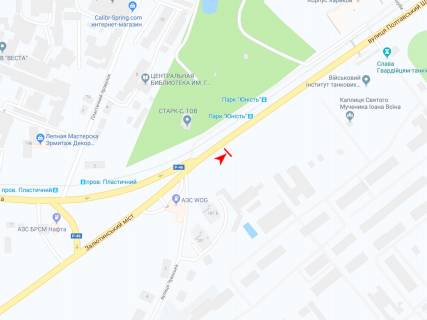 Citylight A in Kharkiv, 1,24х1,84  Poltavskij slah st., 179 (park Unnost', avtobusnaa) scheme