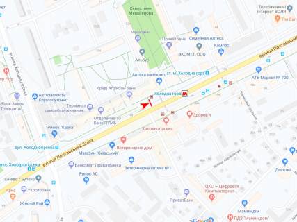 Citylight A in Kharkiv, 1,24х1,84  Poltavskij slah st., 148/2 (metro "Holodnaa Gora") scheme