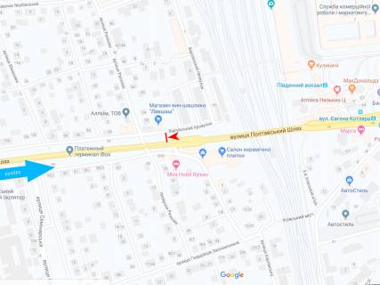 Prismatron, Prism A in Kharkiv, 3х6  Poltavskij slah st., 86, iz centra - 383033 scheme