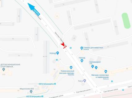 Prismatron, Prism B in Kharkiv, 3х6  Uvilejnij pr-t, 83, z centru (kolo trolejbusa) - 383301 scheme