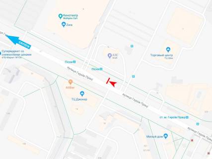 Prismatron, Prism A in Kharkiv, 3х6  Geroev Truda st., 9-B, v centr (VIP) (Dafi) - 382452 scheme