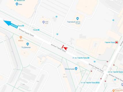 Prismatron, Prism A in Kharkiv, 3х6  Geroev Truda st., 9-I, v centr (VIP) (st.m. G.Truda) - 382459 scheme