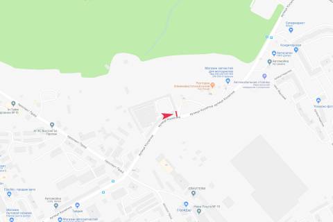 Billboard B in Dnipro (Dnipropetrovsk), 3х6  Kosmicna st., 30 (AZS Sentosa Oil) scheme