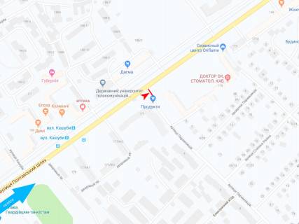 Prismatron, Prism A in Kharkiv, 3х6  Poltavs'kij slah st. - Peremozciv st., v centr - 383053 scheme
