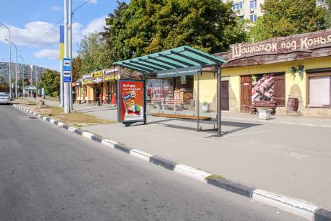 Citylight A in Kharkiv, 1,24х1,84  Ludviga Svobody av., 34 (ostanovka "s.m. "Olekseevskaa") Photo 1