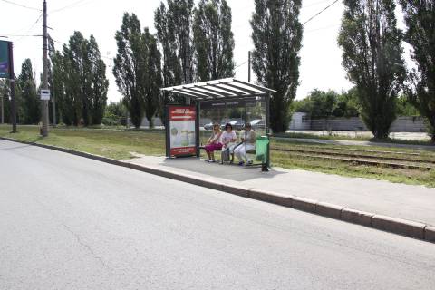 Citylight A in Kharkiv, 1,24х1,84  Klockovskaa st.  - pereulok Ocakovskij (ostanovka st. Vavilova) Photo 1