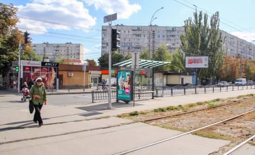 Citylight B in Kharkiv, 1,24х1,84  Pobedy av., 74 (ostanovka "Solnecnaa") Photo 1