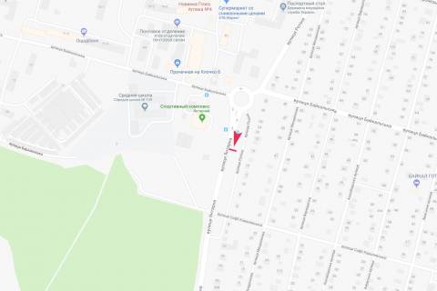 Billboard B in Dnipro (Dnipropetrovsk), 3х6  Antarna st., (pered krugom) scheme