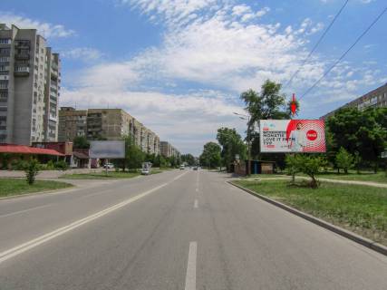 Billboard A in Dnipro (Dnipropetrovsk), 3х6  Metrobudivs'ka st.- Naberezna Zavods'ka Photo 1