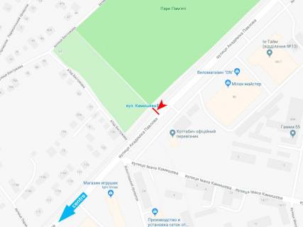 Citylight B in Kharkiv, 1,24х1,84  Akademika Pavlova st. (naprotiv doma No 88) (1) (ostanovka st.Ivana Kamyseva), v centr scheme