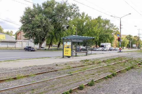 Citylight B in Kharkiv, 1,24х1,84  Akademika Pavlova st. (naprotiv doma No 88) (1) (ostanovka st.Ivana Kamyseva), v centr Photo 1