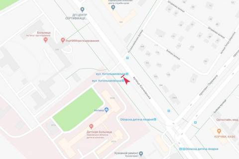 Citylight A in Kharkiv, 1,24х1,84  Klockovskaa st., 337v (ostanovka "St. Kotel'nikovskaa") scheme