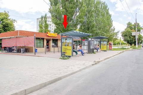Citylight B in Kharkiv, 1,24х1,84  Ubilejnyj pr-t, 49/8 (1) (ostanovka Gvardejcev-Sironincev), iz centra Photo 1