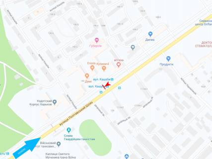 Scrolller, Scroll A in Kharkiv, 3,1х2,2  Poltavskij slah st., 190 (2), iz centra - 383060 scheme