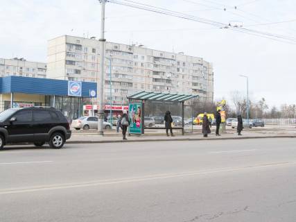 Citylight B in Kharkiv, 1,24х1,84  Petra Grigorenko, 4-B (ostanovka "Olimpijskaa"), v centr Photo 1