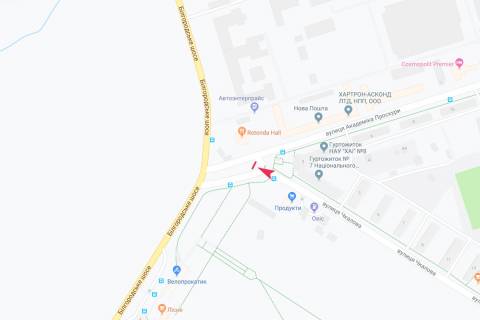 Prismatron, Prism A in Kharkiv, 3х6  Ckalova st. - Akademika Proskury st., v centr, VIP - 383221 scheme