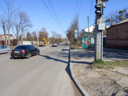 Citylight A in Kharkiv, 1,24х1,84  Holodnogorskaa - Verhnaa Gievskaa, 100 (ostanovka "Verhnaa Gievskaa"), iz centra Photo 1