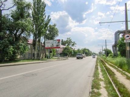 Billboard B in Dnipro (Dnipropetrovsk), 3х6  Karuni st., 113 Photo 1
