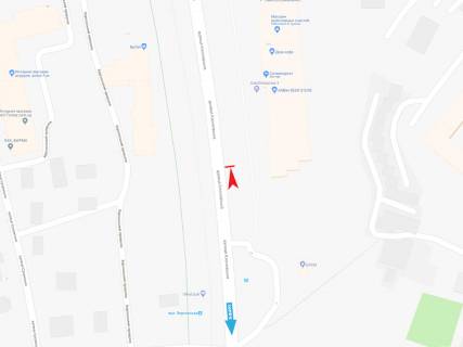 Citylight A in Kharkiv, 1,24х1,84  Klockovskaa st., 134a (ostanovka st. Hersonskaa) scheme