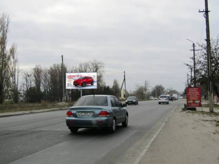 Billboard B in Dnipro (Dnipropetrovsk), 3х6  Dniprostalivs'ka st., 11 Photo 1