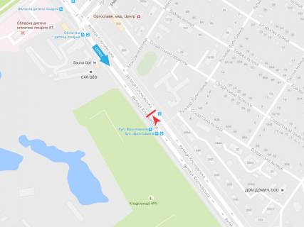 Prismatron, Prism B in Kharkiv, 3х6  Klockivs'ka st. - Frontovikiv bst., z centru - 382757 scheme