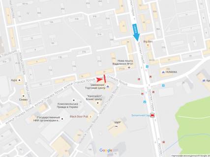 Prismatron, Prism A in Kharkiv, 3х6  Otakara Arosa st., 21, v centr - 382958 scheme
