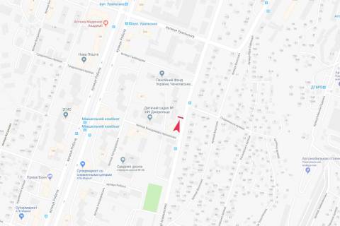 Billboard B in Dnipro (Dnipropetrovsk), 3х6  Nadii Alekseenko st., 106 scheme