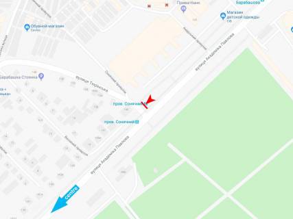 Citylight A in Kharkiv, 1,24х1,84  Akademika Pavlova st. - Turinskaa st. (ostanovka pereulok Solnecnyj), v centr scheme