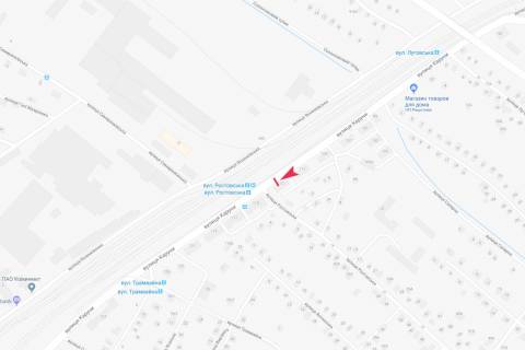 Billboard B in Dnipro (Dnipropetrovsk), 3х6  Karuni st., 113 scheme