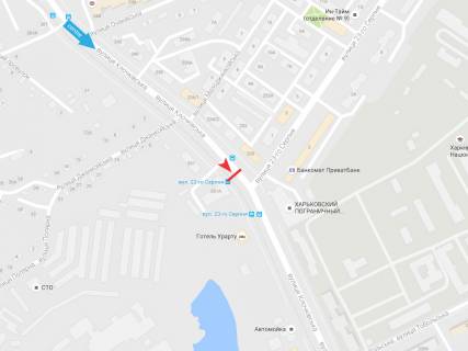 Prismatron, Prism A in Kharkiv, 3х6  Klockovskaa st. 261a v centr - 382696 scheme