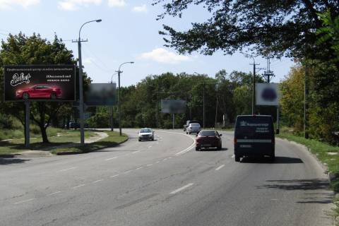 Billboard B in Dnipro (Dnipropetrovsk), 2,9х5,9  Kosmicna st. - Kosmonavta Komarova st. Photo 1