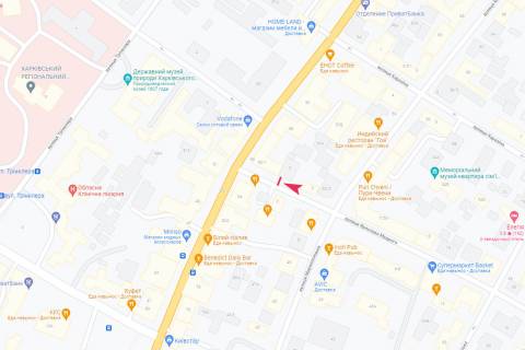 Citylight A in Kharkiv, 1,24х1,84  Aroslava Mudrogo st., 1 scheme