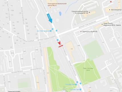 Prismatron, Prism A in Kharkiv, 3х6  Klockivs'ka st., 197 - Semena Kuzneca st., v centr - 382647 scheme
