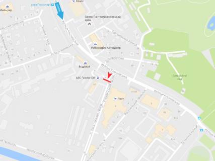 Scrolller, Scroll A in Kharkiv, 3,1х2,2  Klockovskaa st. - Rogatinskij per., SM.Rost - 382546 scheme