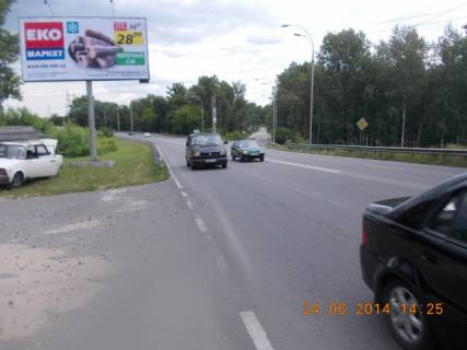 Billboard B in Vishgorod Виїзд до м. Вишгорода перед стелою з Києва Photo 1