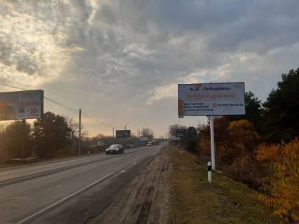 Billboard A in Kyiv траса Р-69 Київ-Вишгород-Десна-Чернігів, 500 м до розвилки на с. Ровжі, напрямок у Київ Photo 1