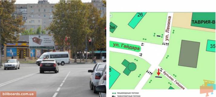 Prismatron, Prism A in Chornomorsk (Illichivsk) perekrestok st.Lenina, bst.Gajdara, No08-A1 - 83037 Photo 1