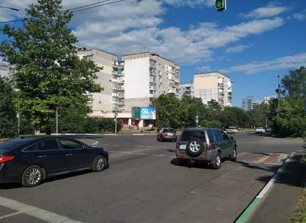 Billboard A in Chornomorsk (Illichivsk), 3х6  perehresta av.Miru, st.Parusnoi Photo 1