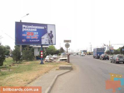 Billboard B in Chornomorsk (Illichivsk) st.Promyslennaa, post GAI, No04-B Photo 1