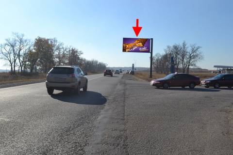 Billboard A in Kharkiv highway, 3х6  Kil'ceva doroga-povorot na sanatorij "Rosa"-praporec' No1-v v bik pos Visokij Photo 1