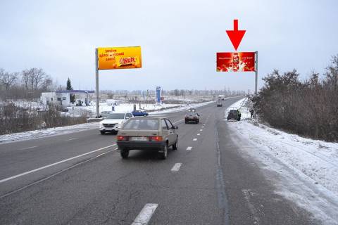 Billboard A in Kharkiv highway, 3х6  Kil'ceva doroga-sel. Lidne -bila AZS Brent Oil-praporec' No1-v bik av. Novo-Bavars'kij Photo 1