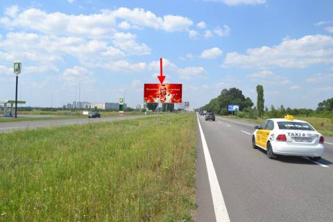 Billboard A in Kharkiv Pr-t Geroiv Harkova - Rostovs'ka trasa bila AZS OKKO 2 (v'izd do mista) Photo 1